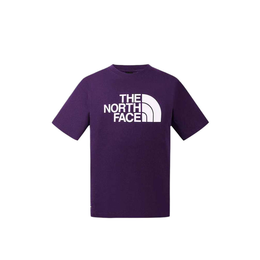 THE NORTH FACE T Shirts Men's G5O/Long Dusk Purple Crew Neck Moderate