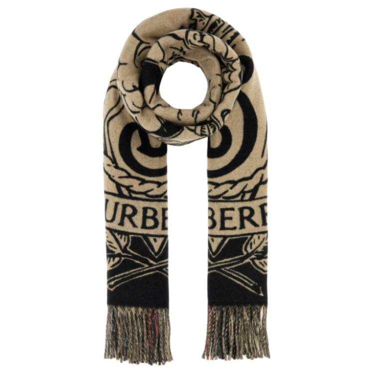 Burberry Knit Scarves Unisex