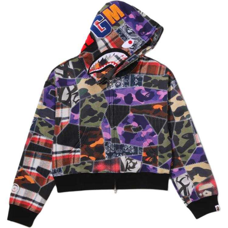 A BATHING APE FW26 Sweatshirts Women's MLX/Camouflage Hooded Non Detachable Moderate Other