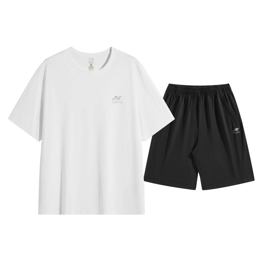 Skechers Casual Sportswear Men's Crew Neck Moderate