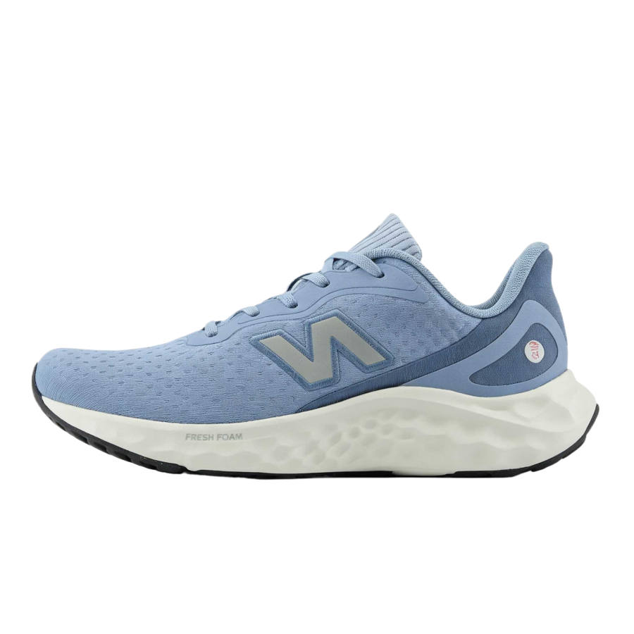 New Balance New Balance NB Fresh Foam Arishi V4 Running Shoes Women's Low Top Light Arctic Gray & Zinc Blue & Silver Metal Paint