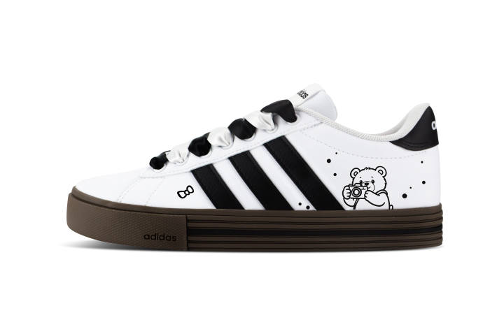 Adidas Adidas Daily 4.0 Skateboard Shoes Unisex Low Top Black