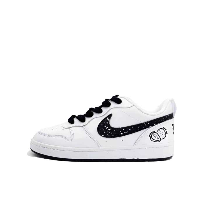 Nike Nike Court Borough 2 Skateboard Shoes Unisex Low Top Black/White