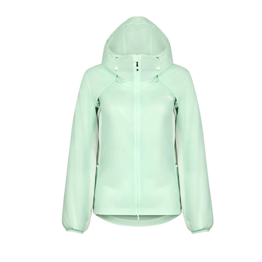 THE NORTH FACE Jackets Women's Quenching Cyan Hooded Non Detachable Thin