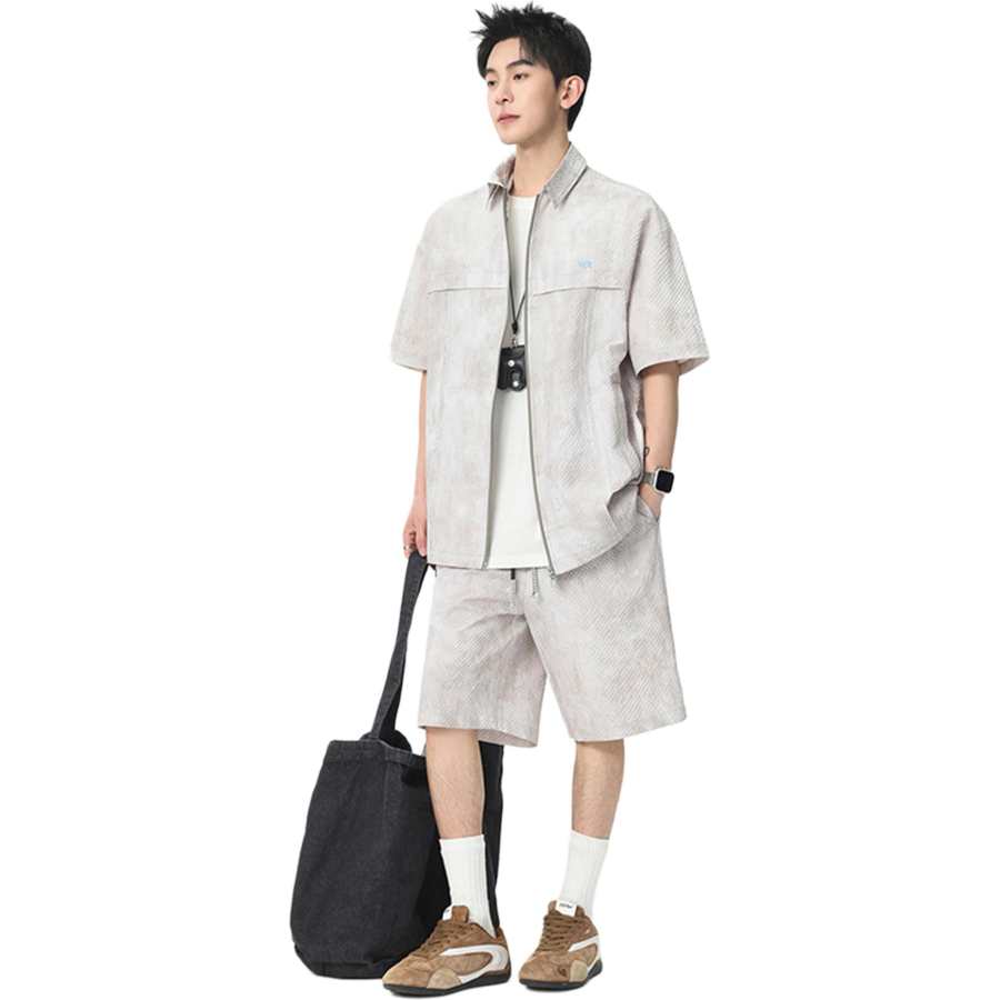 WARRIOR WARRIOR Casual Sportswear Unisex Lapel Thin