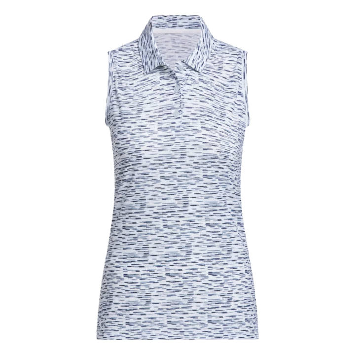 Adidas Adidas Golf Clothing Women's Crystal Sky Lapel Moderate