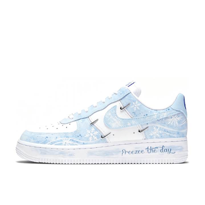 Nike Nike Air Force 1 Skateboard Shoes Unisex Low Top Blue/White