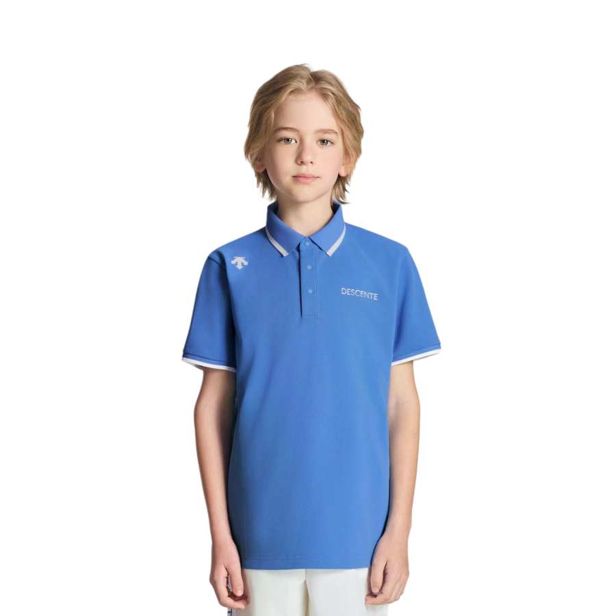 DESCENTE DESCENTE Kids Polo Shirts Polo Collar Thin Stretch