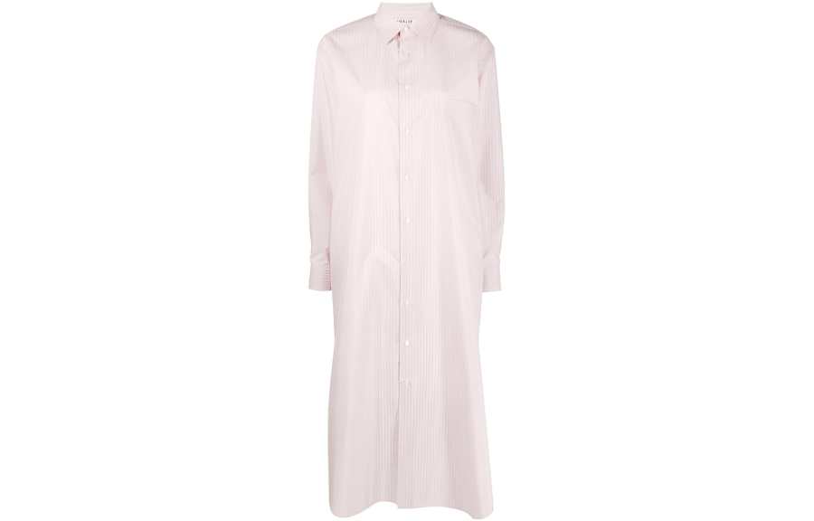 Auralee Long Sleeved Dress Women's Pink