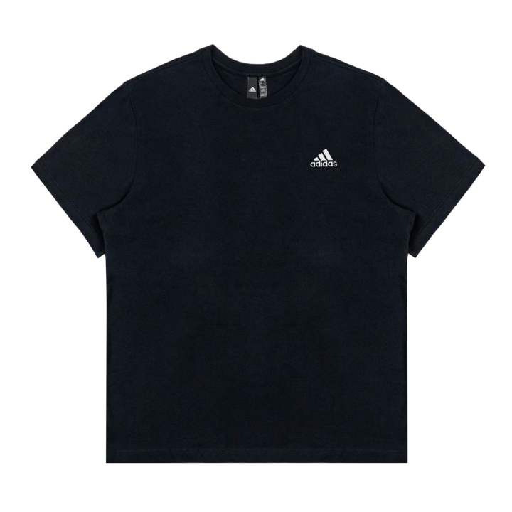 Adidas Adidas T Shirts Unisex Black Crew Neck Thin Straight Fit