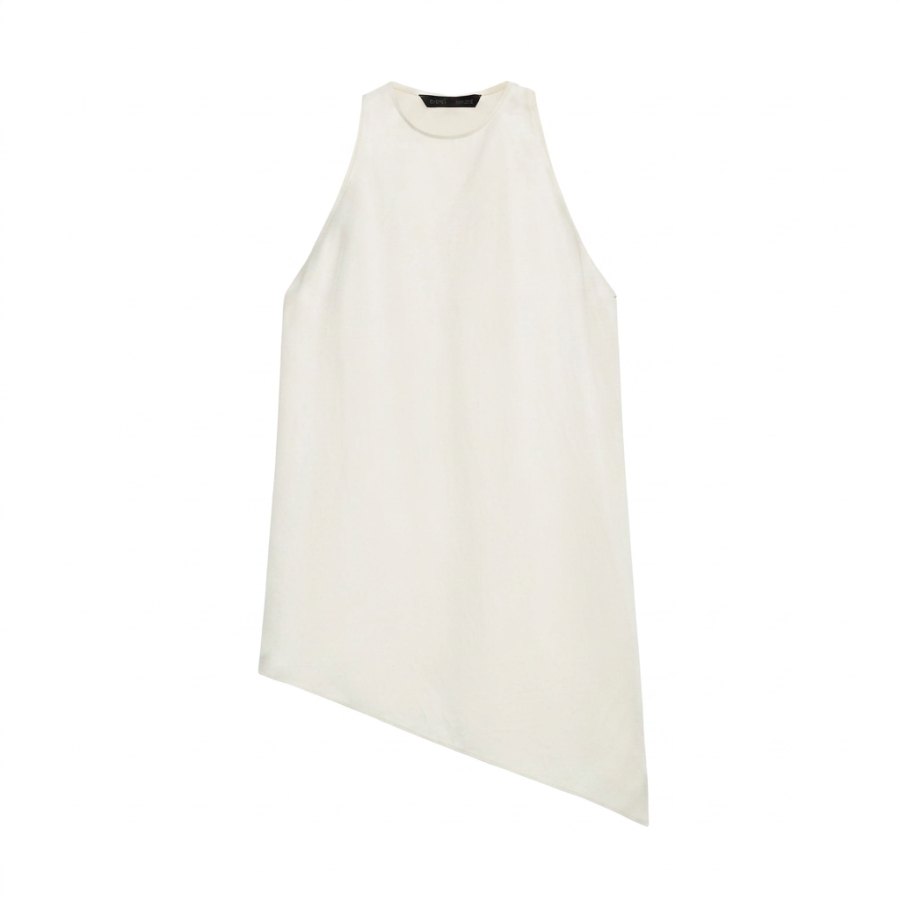 ZARA ZW Tank Tops Women's White