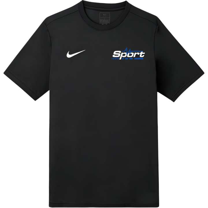 Nike Nike T Shirts Men's Black Crew Neck Moderate