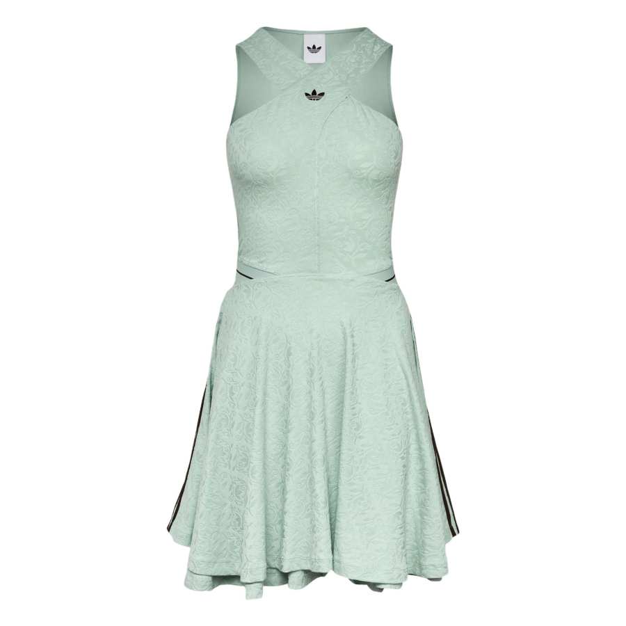 Adidas Originals Sleeveless Dresses Women's Smoke Green Moderate Short Skirt