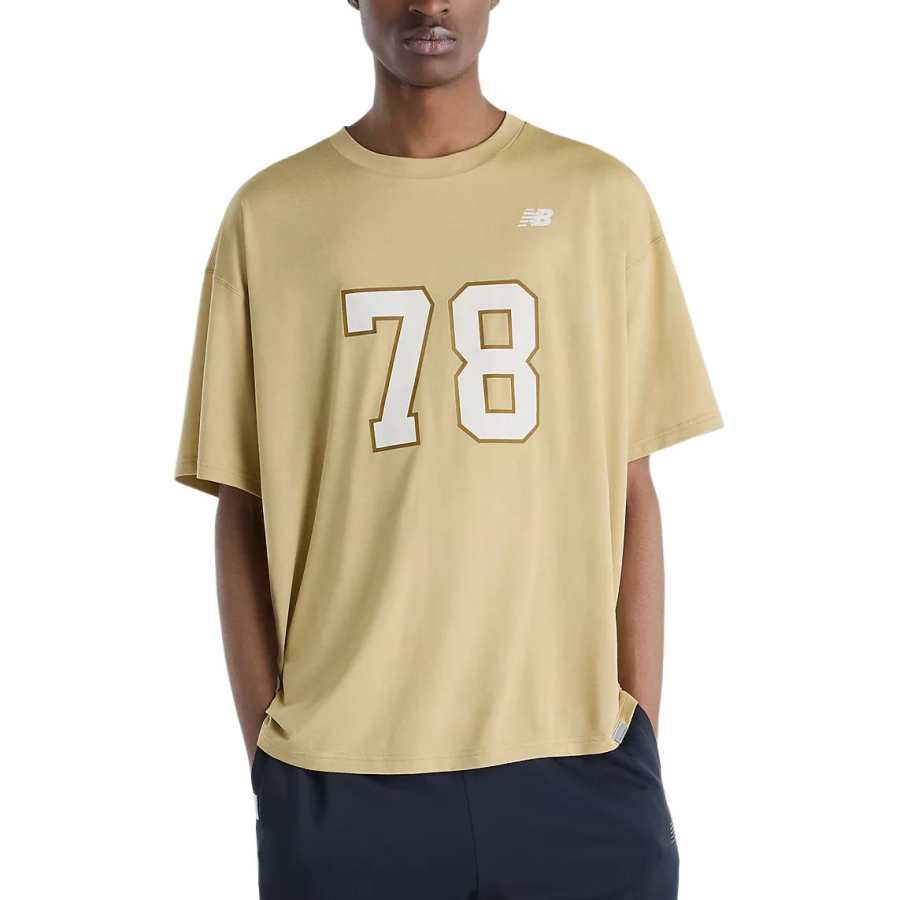 New Balance New Balance Quick Dry T Shirts Men's Quicksand Crew Neck Moderate