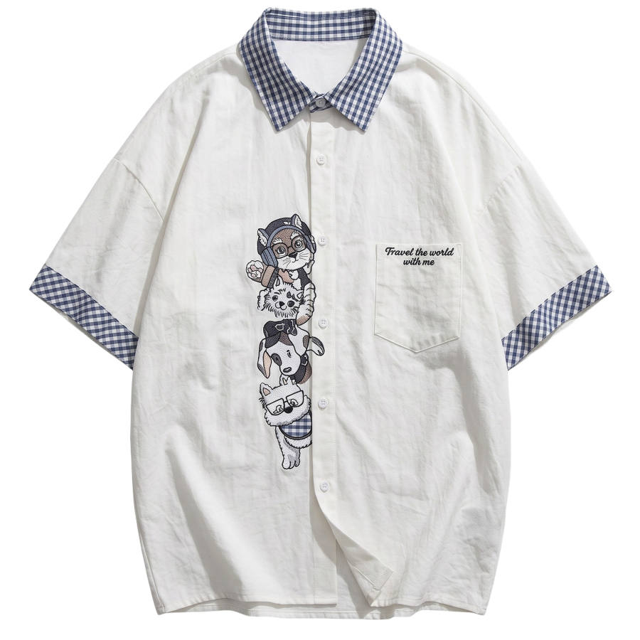 SNBL SNBL Shirts Women's White Lapel Moderate Other
