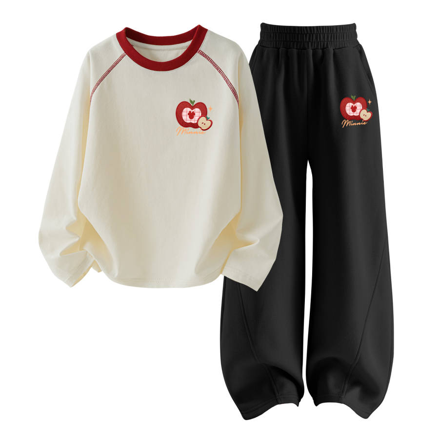 Disney Kids Casual Sportswear Crew Neck Thin Stretch Breathable