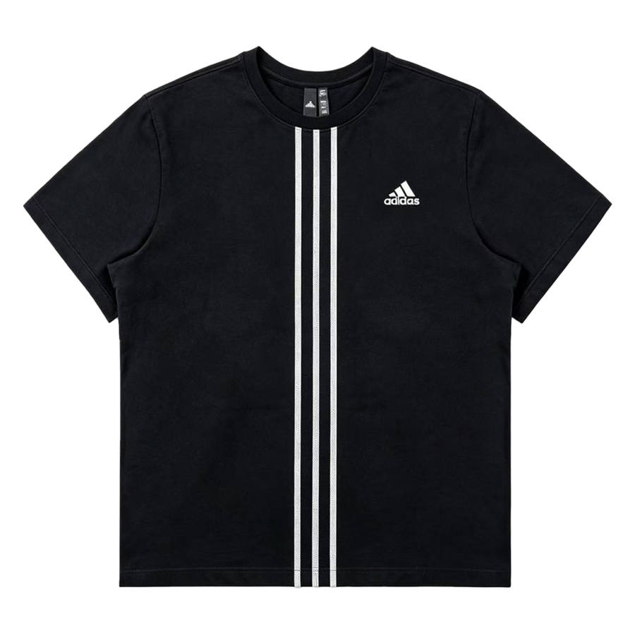 Adidas Adidas T Shirts Unisex Black Crew Neck Moderate Straight Fit