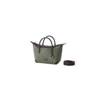Songmont Fabric With Cow Leather Handbag Regular Women's Multicolor