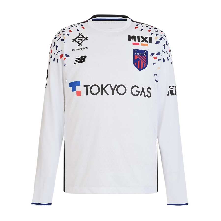 New Balance New Balance Tokyo FC Soccer Jerseys Men's White Crew Neck Moderate