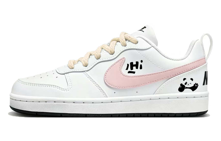Nike Nike Court Borough 2 Skateboard Shoes Unisex Low Top Pink