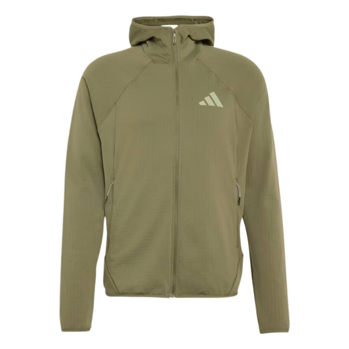 Adidas Adidas Jackets Men's Olive Strata Hooded Non Detachable Moderate