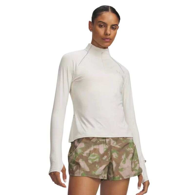 Under Armour Velociti T Shirts Women's Rock 279 Stand Collar Straight Fit
