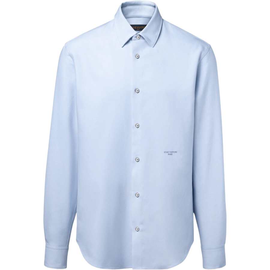 LOUIS VUITTON LOUIS VUITTON Shirts Men's Blue Moderate