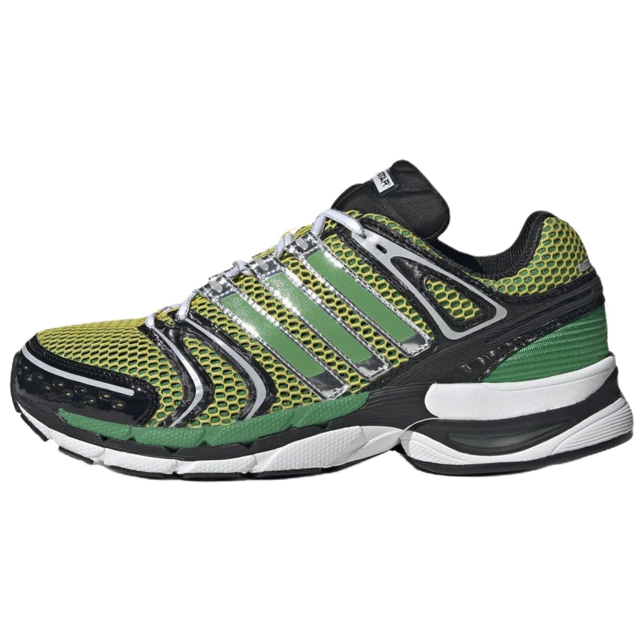 Adidas Adidas Adistar Control 5 Running Shoes Unisex Low Top Green Yellow Black