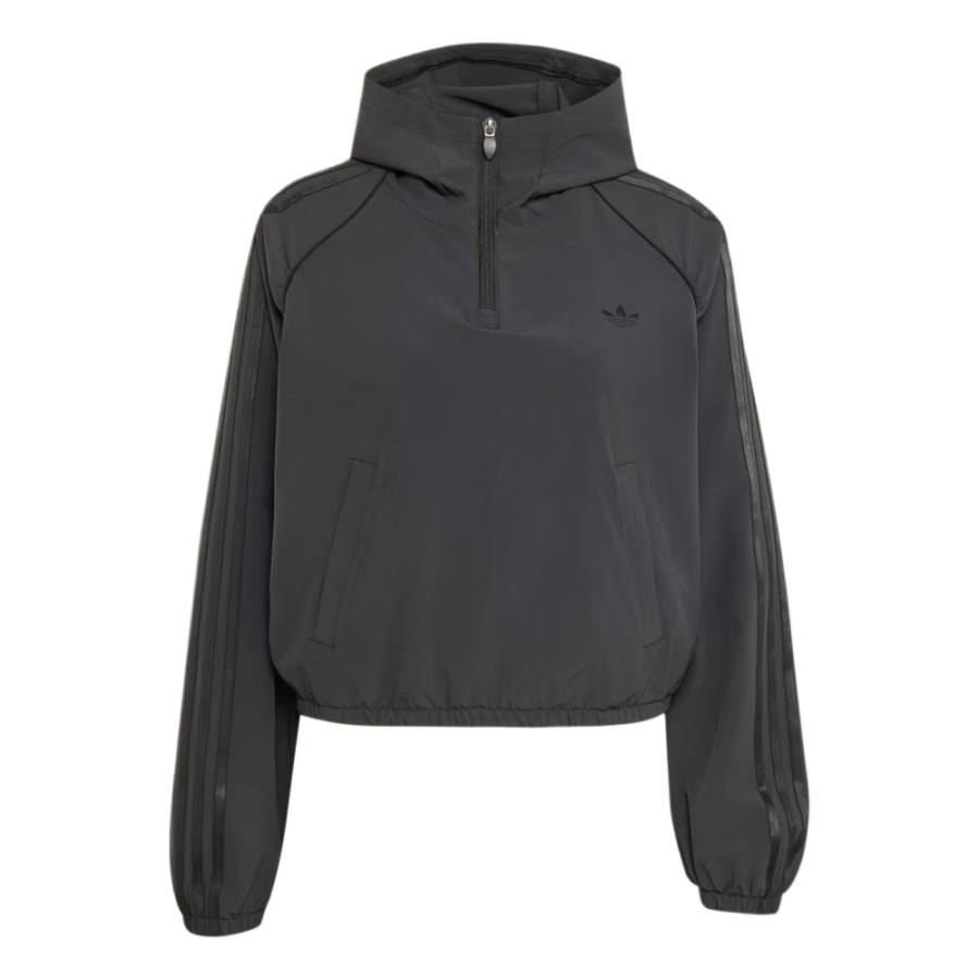 Adidas Originals Jackets Women's Black Hooded Non Detachable Moderate