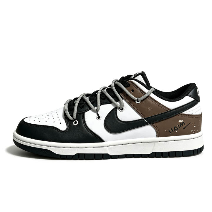 Nike Nike Dunk Skateboard Shoes Men's Low Top Black/Brown