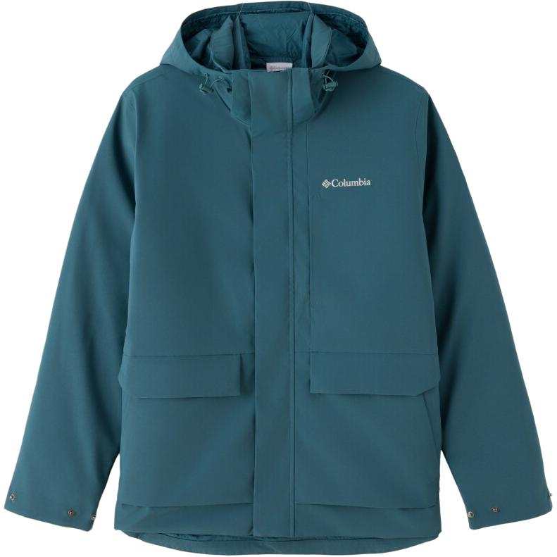 Columbia Windbreaker Jackets Men's Cyan/Brown Moderate