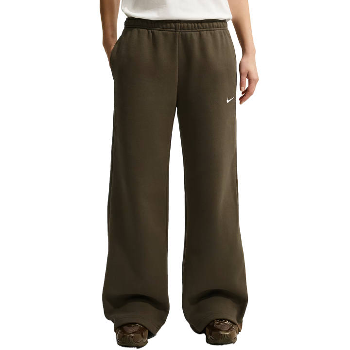 Nike Nike Knitted Sweatpants Women's Dark Hazel/Sail White Moderate Wide Leg Pants