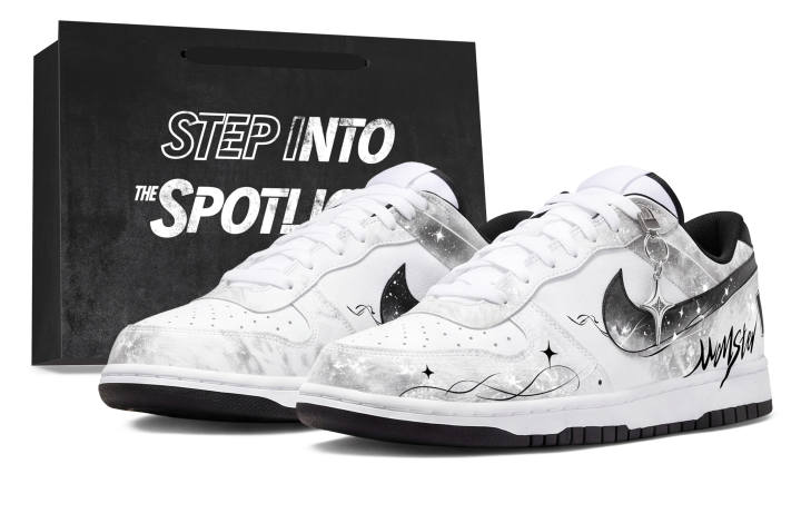 Nike Nike Big Skateboard Shoes Unisex Low Top White/Gray/Black
