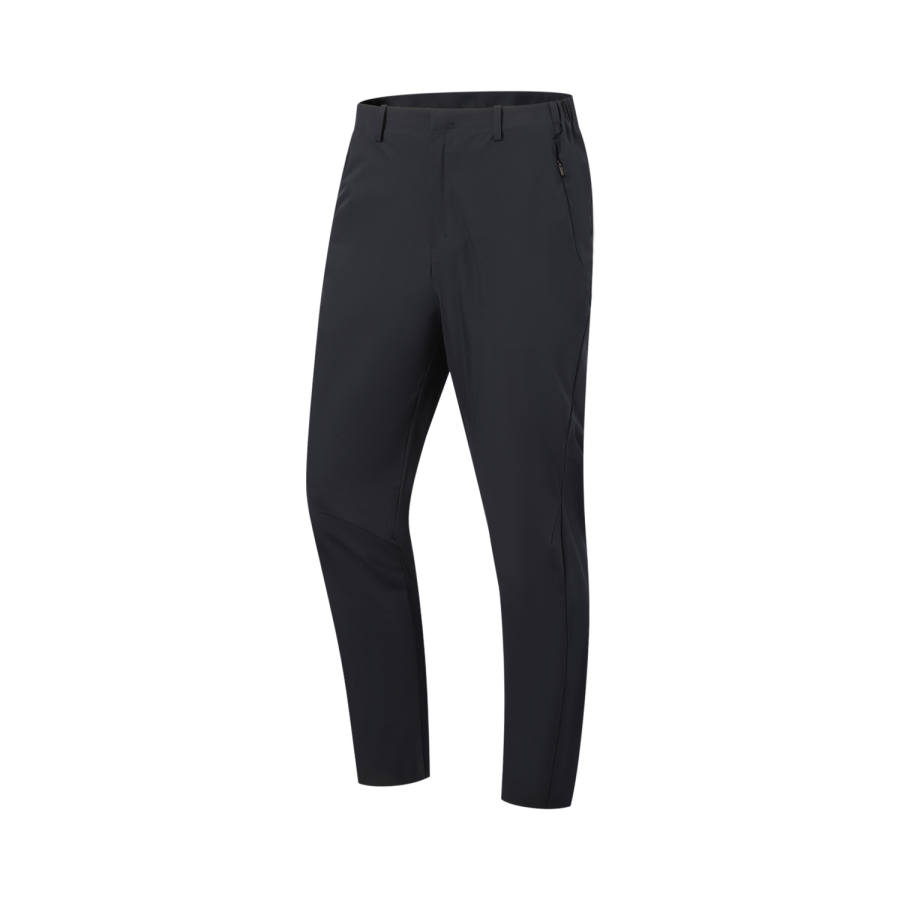 Li-Ning Li Ning Gold Logo | Sports Pants Men's Black