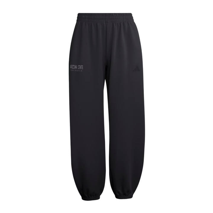 Adidas Adidas Knitted Sweatpants Women's Black/Multicolor Moderate Cuffed Pants