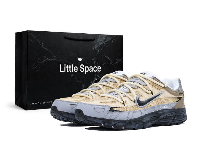 Nike Nike P 6000 Running Shoes Men's Low Top Beige/Black