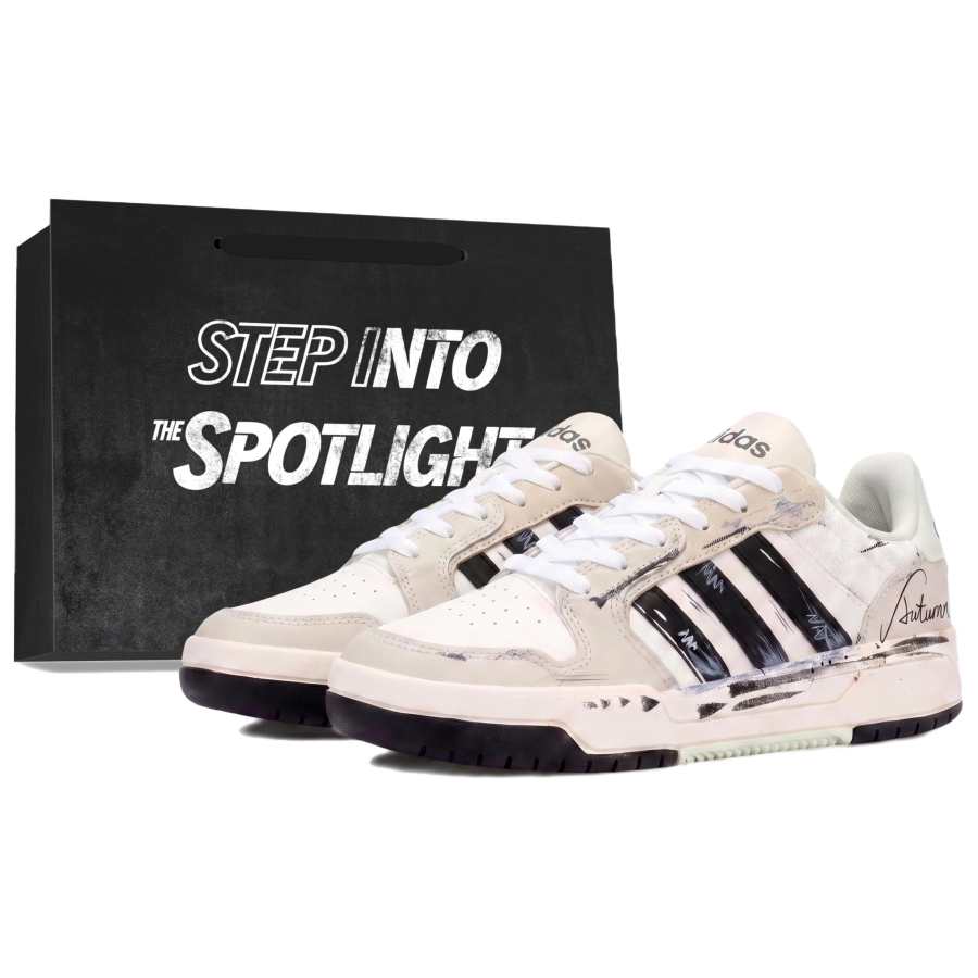 Adidas Adidas ENTRAP Skateboard Shoes Unisex Low Top White