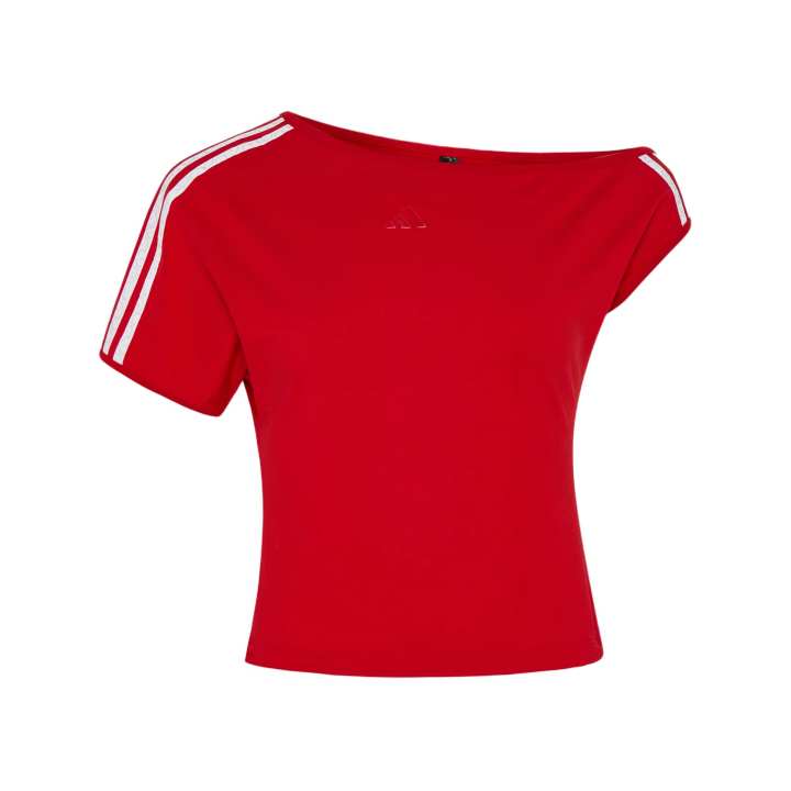 Adidas Adidas Dance T Shirts Women's Light Scarlet Other