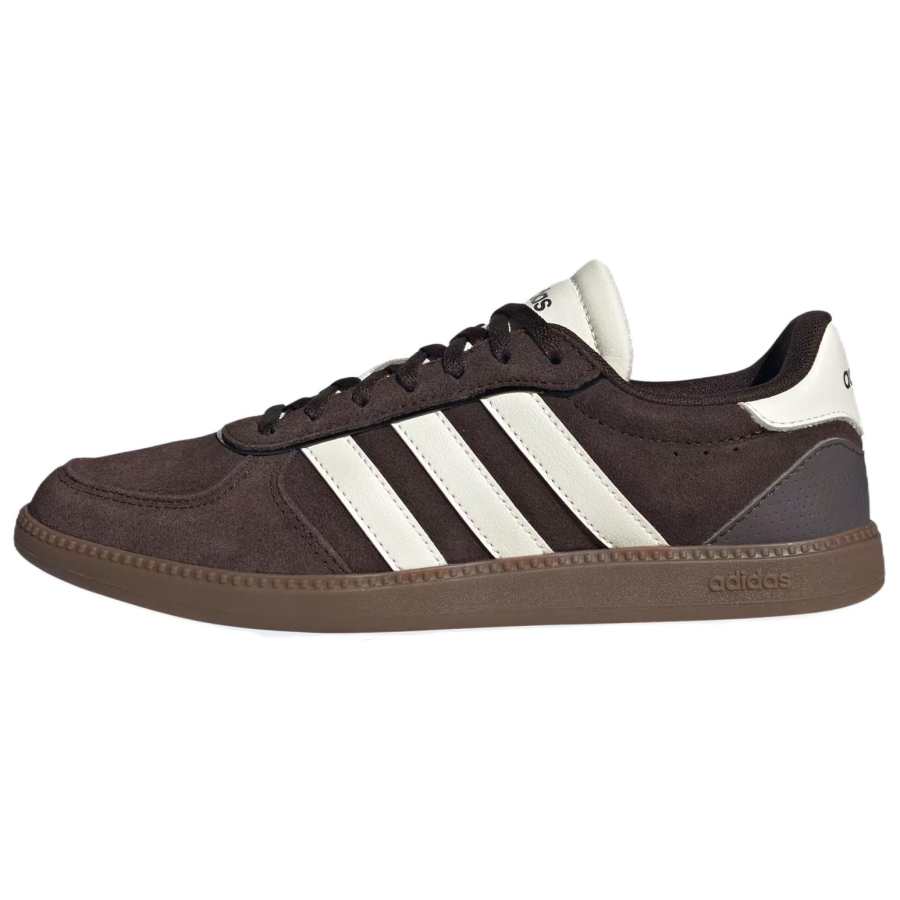 Adidas Adidas BREAKNET SLEEK Skateboard Shoes Women's Aurora Coffee/Ecru/Rubber Green
