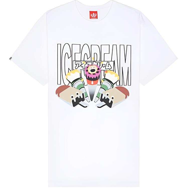 Ice Cream Icecream Flag Tee