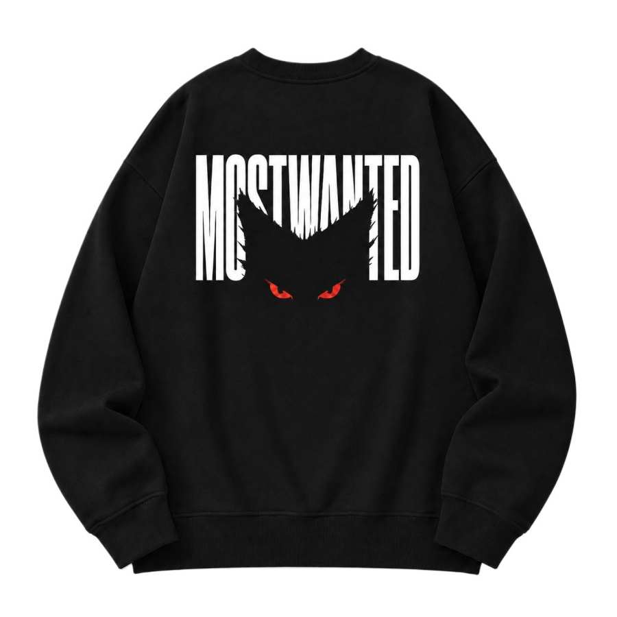 MostwantedLab Sweatshirts Unisex Crew Neck Moderate Straight Fit