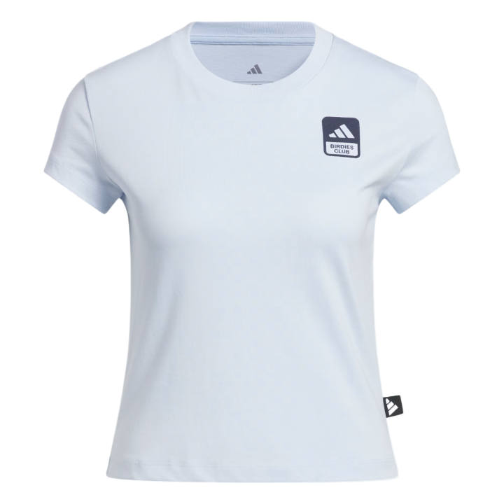 Adidas Adidas Golf Clothing Women's Crystal Sky Crew Neck Moderate