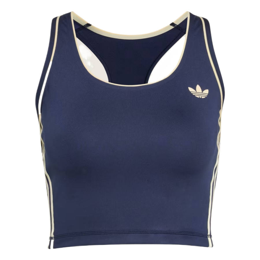 Adidas Originals Climacool Sleeveless Sports Shirts Women's Midnight Indigo Square Collar Moderate