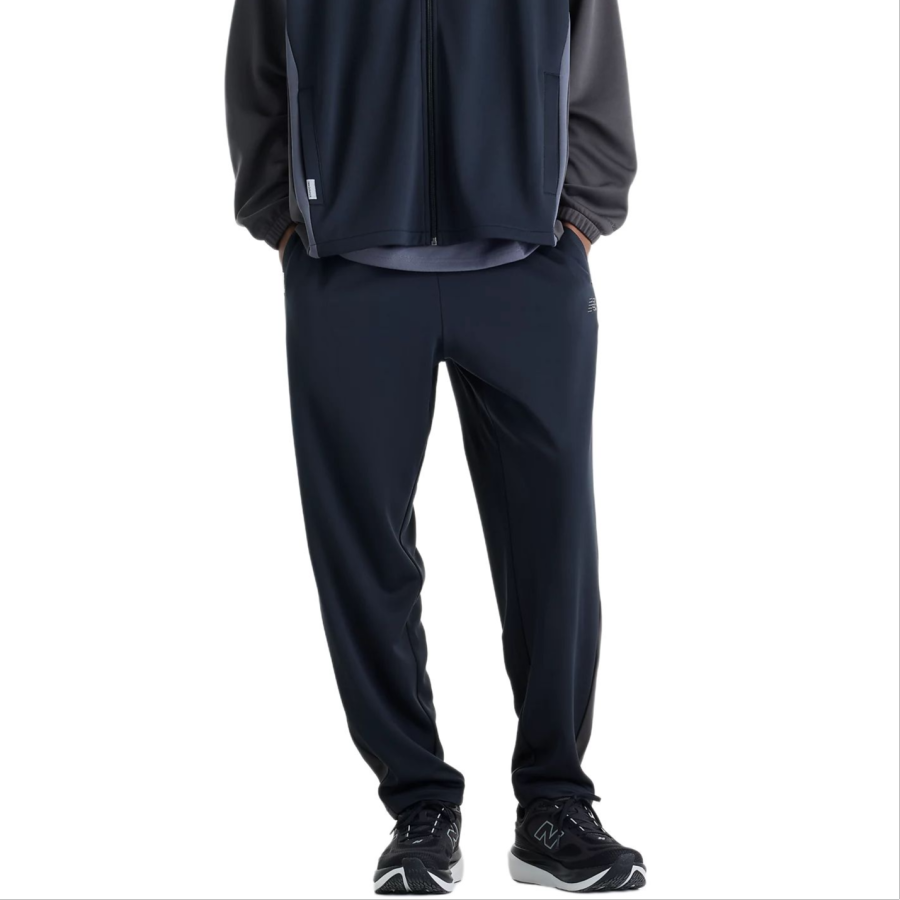 New Balance New Balance Knitted Sweatpants Men's Black Moderate Tapered Pants