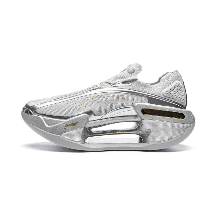 Li-Ning Li Ning Shadow 4 Running Shoes Unisex Low Top Silver