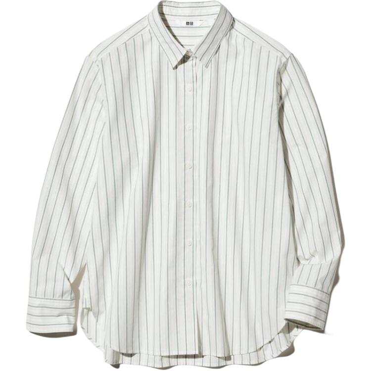 UNIQLO X JW Anderson Shirts Women's Turquoise Lapel