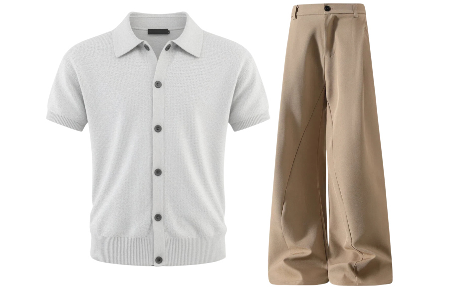 GWAF Casual Sportswear Unisex Lapel Moderate