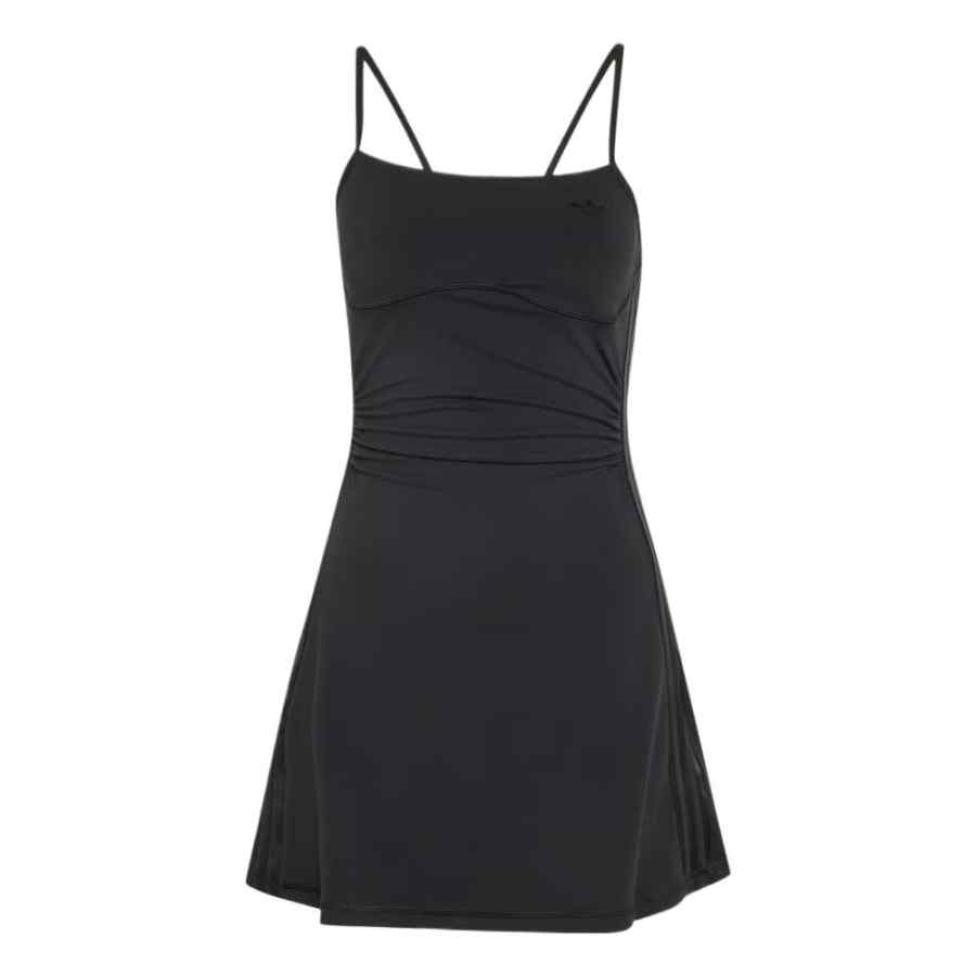 Adidas Originals Slip Dresses Women's Black Moderate Short Skirt