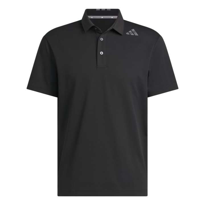 Adidas Adidas Codechaos Golf Clothing Men's Black Polo Collar