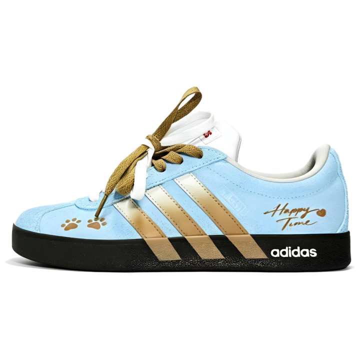 Adidas Adidas Vl Court Classic German Army Trainers Unisex Low Top Brown